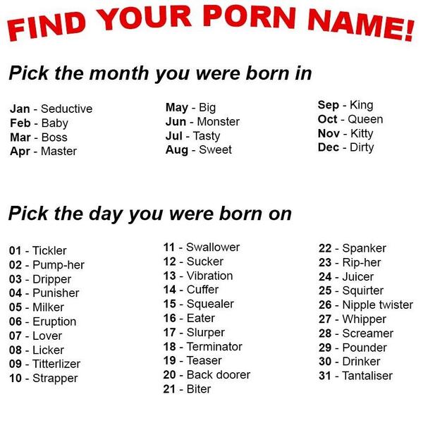 Find My Porn Name 9