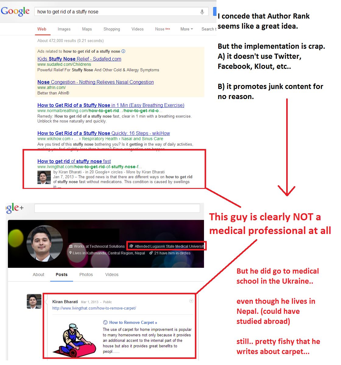 Twitter / YoungbloodJoe: All of my thoughts on Google ...