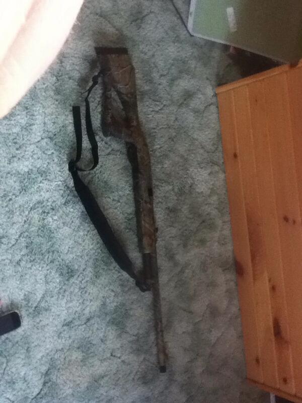 WussowColin's tweet image. Just got my new turkey gun.  Thanks to my parents. #cantwaitforthisweekend