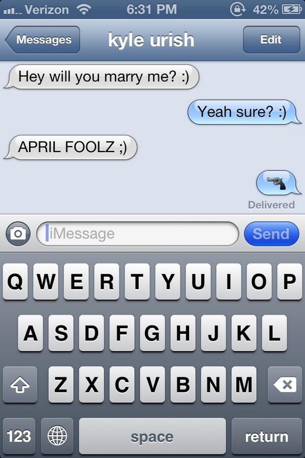 thisbegrm's tweet image. I got #aprilfooled :((((( @KyleUrish