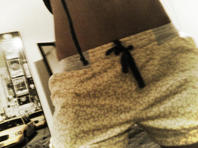 #goodnight in my IDONtGivEAfUCK shorts ;) see yall tomorrow! #missing my loves u all know who u are :-):-)