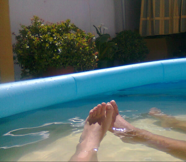 Primer bañito con <a href="/ANAROSAJIMNEZ/">ANA ROSA JIMÉNEZ</a>
