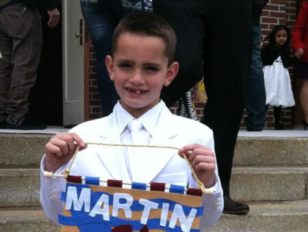davidwade's tweet photo. Heartbreak. Only 8 years-old. Martin Richard. http://t.co/xO5vQYELB4 #wbz http://t.co/qwX2mKFbQU