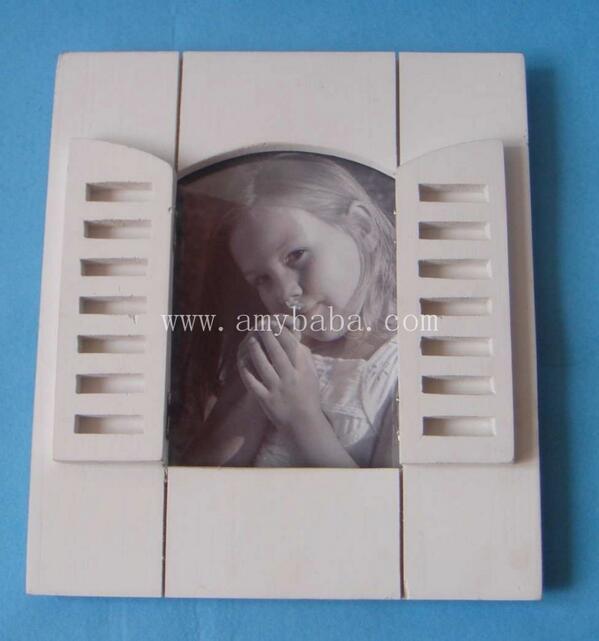 Amybaba98's tweet photo. Wooden photo frame with 2 door windows,white distress color, handmade,nice home decor http://t.co/xYSUJhUFVk