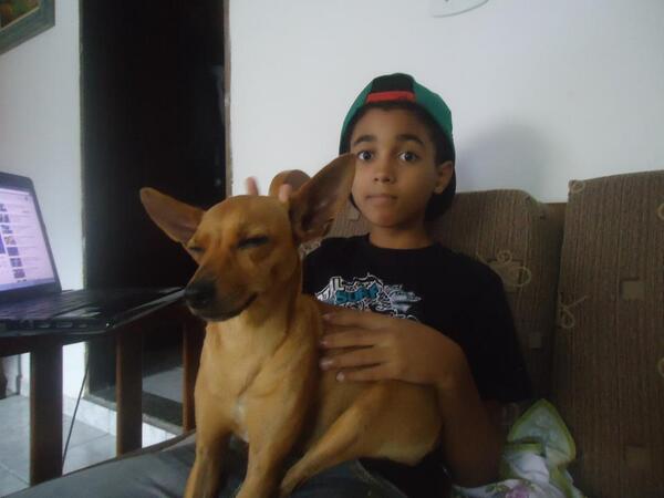 luizinho19's tweet photo. Eu e a mel :) http://t.co/85wqU30Tlw