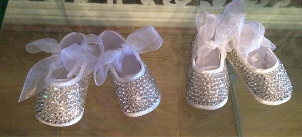 #twinsshoes #littleprincesses #christeningday