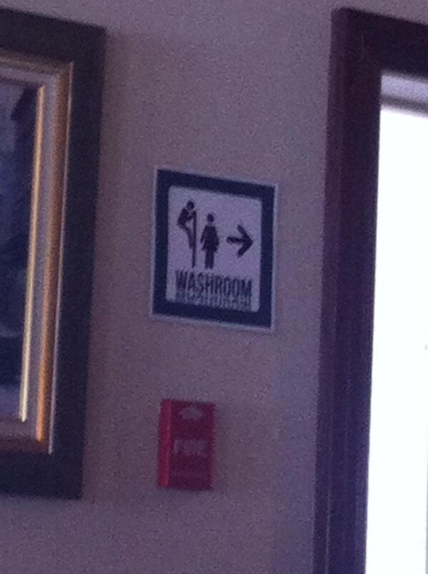 HammerwithaK's tweet image. I don't understand... #canmore #weirdsign #what