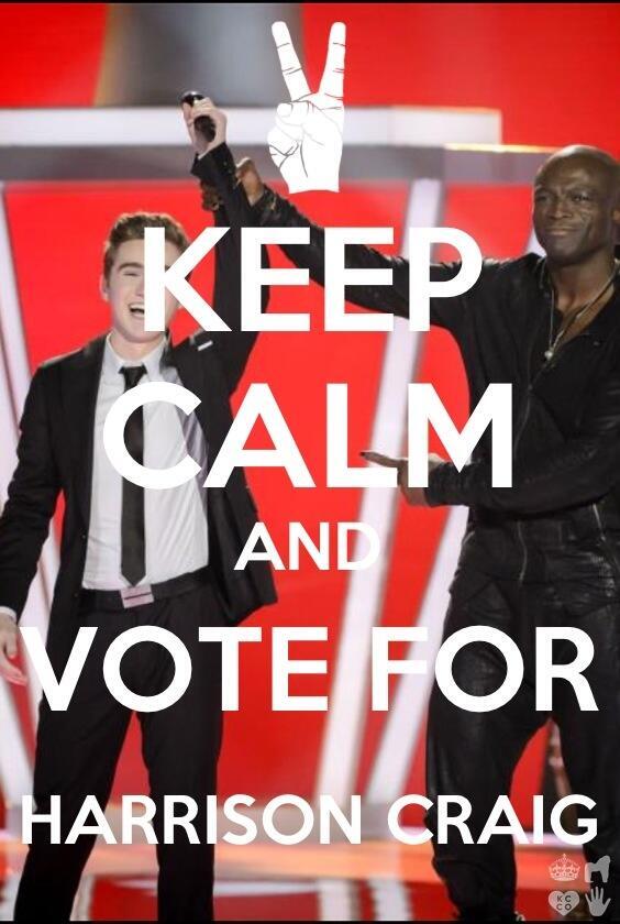 harrisoncraig's tweet photo. @RockLust Thank you so much! What fantastic support! Very humbled to have you all on my side! @TheVoiceAU @Seal http://t.co/oTHjqSeeui