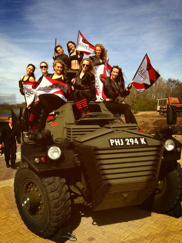 <a href="/Saracens_Angels/">Saracens Angels</a> <a href="/Saracens/">Saracens Rugby Club</a> <a href="/AllianzStadium/">Allianz Stadium</a> working that army tank! #angeltime #SaracensVsWorcester #AllianzPark