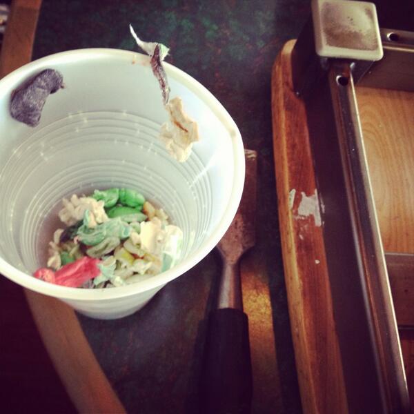 amyharmon22's tweet photo. I love working for free and cleaning gum off tables and chairs @elisehud http://t.co/mVWoUnACVV