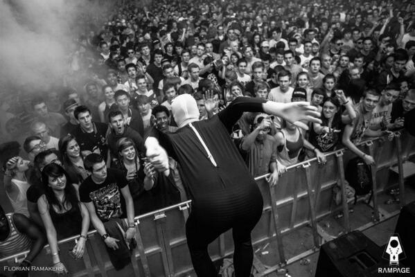 great picture from Rampage festival, Belgium