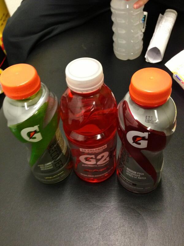 hbraun8's tweet image. Getting hydrated this morning #gatorade #postgamerecovery