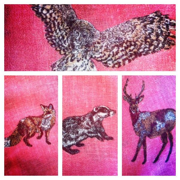 Oli Owl, Felix Fox, Boris Badger and Stanley Stag looking for their home!!!!! <a href="/Absy28/">Absy</a> #ransomtobepaid