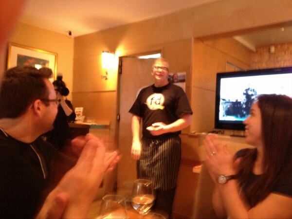 Applause for the chef <a href="/fidkitchen/">fidkitchen</a>