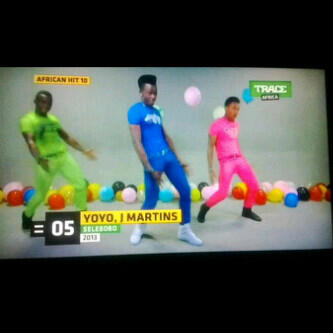 AmaniDada's tweet photo. Selebobo's yoyo on trace Africa count down! No:5 baby! http://t.co/9SkwHyyuW5