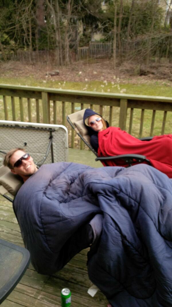 NewmanHappens's tweet image. So nice out #prayforWare