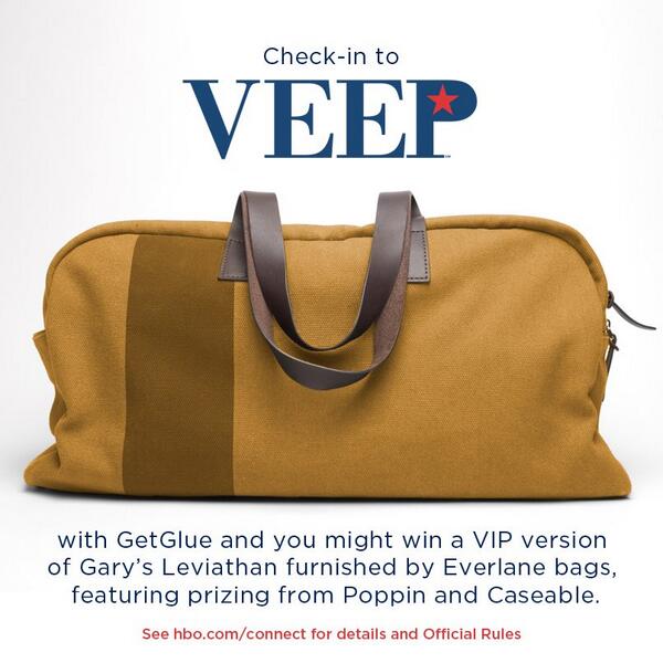 Veep On Twitter Premiere Make Sure You Check In Getglue For Veep On Twitter Premiere Make Sure You Check In Getglue For The Chance To Win King Of All Bags Leviathan