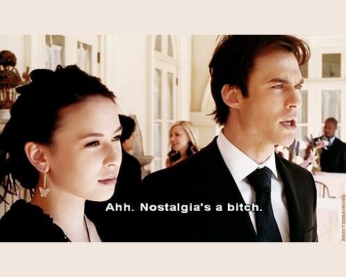 kolsbat's tweet photo. ”Ahh. Nostalgia's a bitch.”
~Damon Salvatore http://t.co/St4fA3PWPB