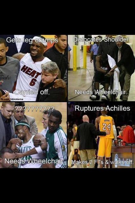 "@LakersNation: "Ruptures Achilles, Makes 2 Free Throws and Walks Off" #LikeABoss via @STAPLESCenter