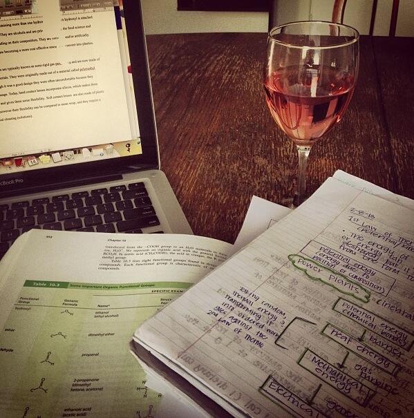 buhhlake's tweet image. I'm pretty sure I read somewhere that wine makes you smarter... I need all the help I can get! #testsontests 🙊🍷📚📝