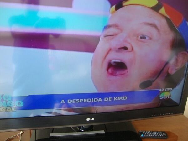 ¨A despedida de Kiko¨.La despedida de Quico. Quico se despide de su personaje en Brasil, luego de 43 años actuando.