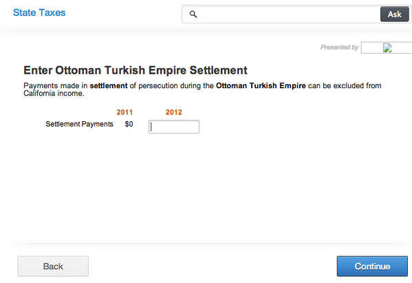 benari's tweet photo. CA tax form AND history lesson http://t.co/w7u9wVNbwo