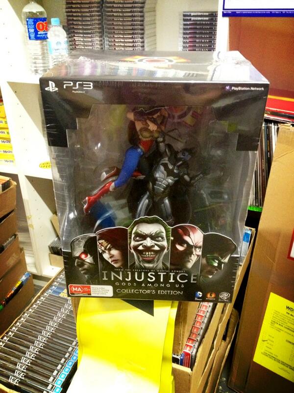 LiamF_JBaus's tweet photo. "INJUSTICE God Among Us" is out now @JBPenrithWfld grab your copy now!! http://t.co/r9ciPs2SGa