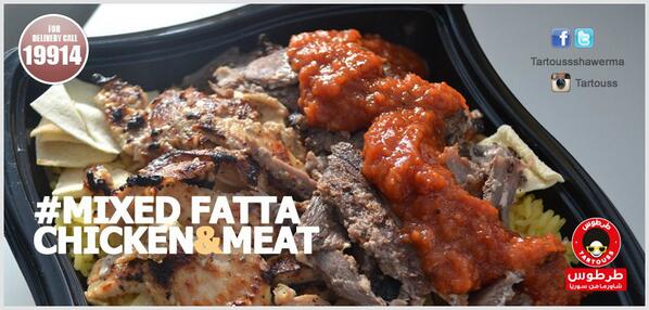 TartoussEgypt's tweet photo. Today Shawerma is going out with your favorite sauce. @cairovibe @Yallabreak @YScoreboard http://t.co/bVeEM6XFKK