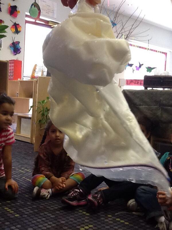 From liquid to solid - we made our own ice cream!