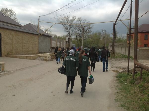 Vinsent2011's tweet image. #ДагГАУ на #МаршПарков #ВесенняяНеделяДобра