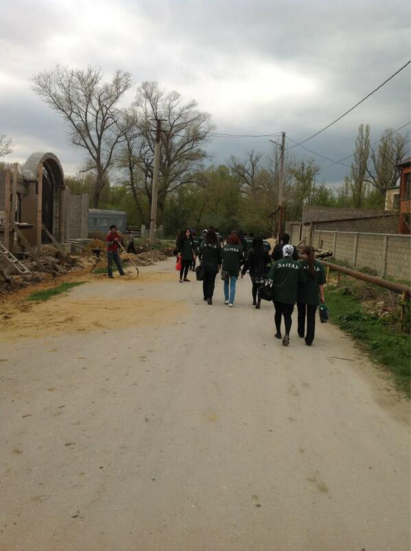 KamilSaidov's tweet image. Все вместе на акцию #ДагГАУ #МаршПарков #ВесенняяНеделяДобра