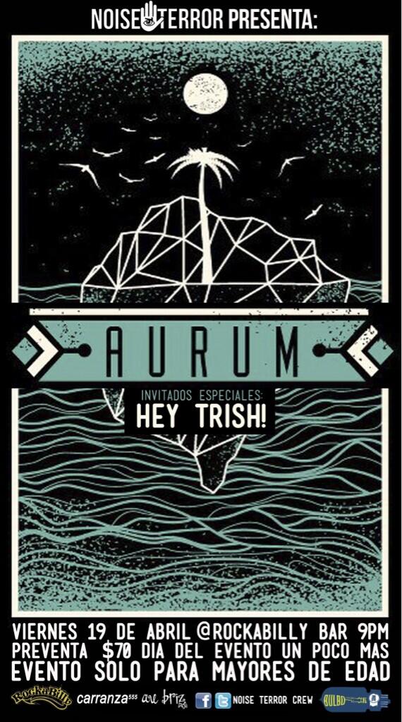 NoiseTerrorCrew's tweet photo. YA ESTE VIERNES @aurumrock EN SAN LUIS POTOSI!!!!! http://t.co/iMJF8REV2O