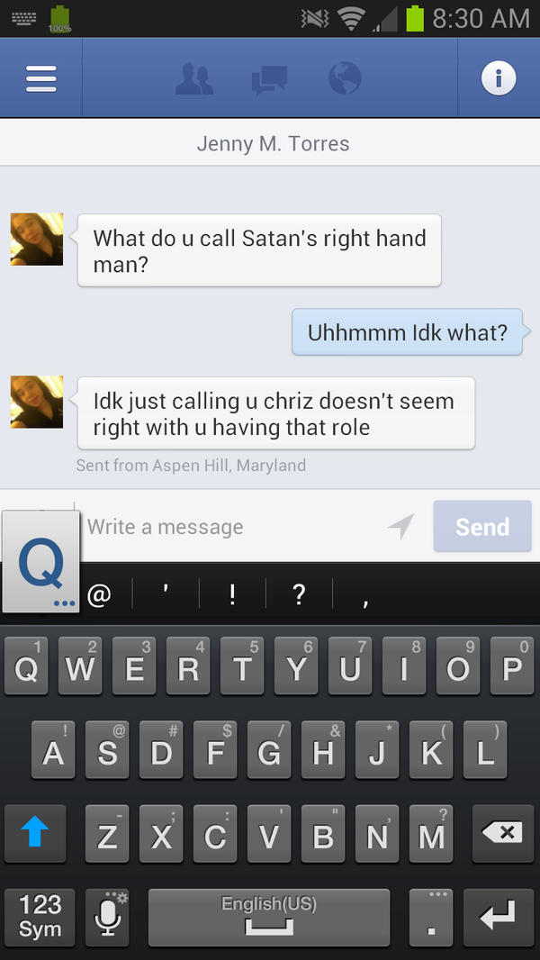 Hahaha I'm dying. I'm warning you girls I'm an asshole. #satansrighthandman