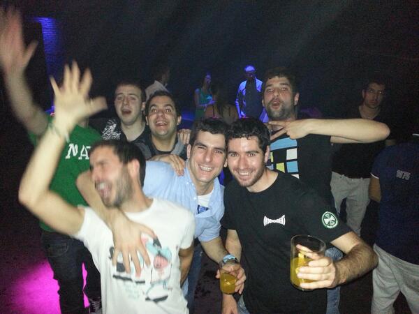 Esta sabado el Artaromo A tuvo cena de equipo. Salimos siendo mas equipo de lo que ya eramos