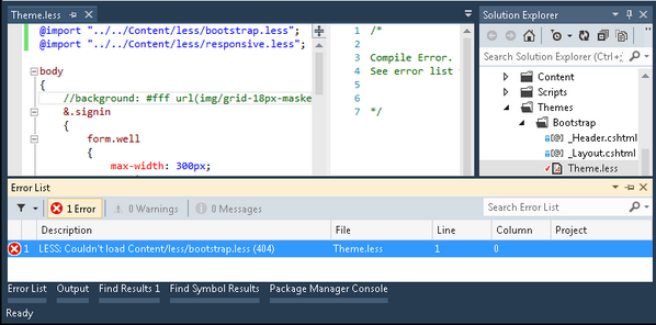 achingono's tweet image. @shanselman Any ideas what I could be doing wrong?  #webessentials