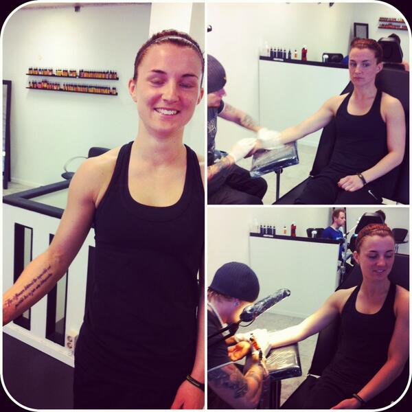 lydsaussie's tweet image. Popping the tattoo cherry #noremorse #pitea