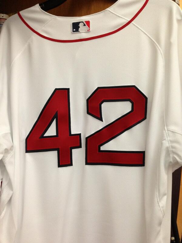 THANK YOU to Jackie Robinson for making this sport what it is today! Honored to wear #Jackie42 today!