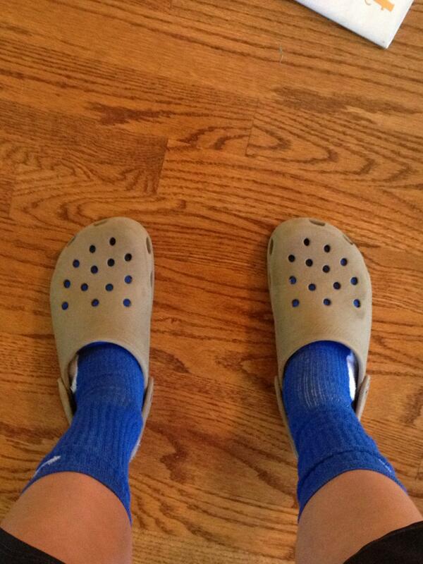 Rachel_Drummy23's tweet image. Pretty sure this is the definition of swag #crocsstyle