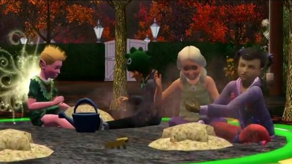 SimMindyUlfsaar's tweet image. Sand box with @SimCandyBag kraig and Rex