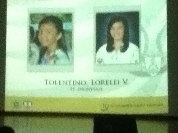 biporalphnysius's tweet photo. G18 Lorelei Tolentino @LELELELELELEI http://t.co/GLMHIti1DT