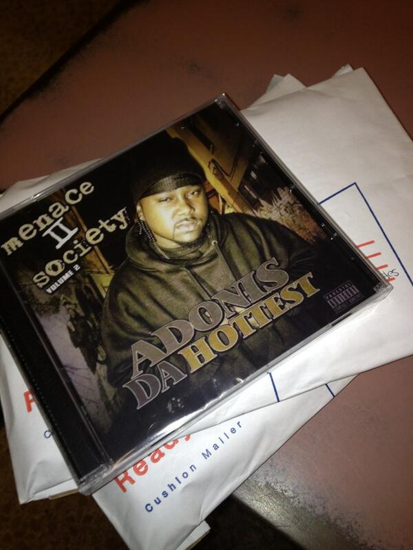 AdonisDaHottest's tweet image. Just sent some CDs out to Washington I heard they fuckin wit me out there! #M2s2