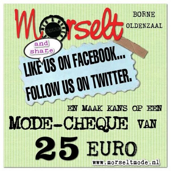 MorseltMode's tweet image. LIKE AND SHARE US ON FACEBOOK..... EN WIN.....
