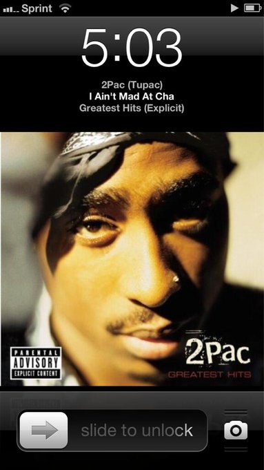 She play Mr. Shakur that's her favorite rapper 😜 #MusicMondays #iaintmadatcha http://t.co/p36KyF2SIA<a href="/tag/iaintmadatcha"class="tags"><span>#iaintmadatcha</span></a><a href="/tag/musicmondays"class="tags"><span>#musicmondays</span></a>