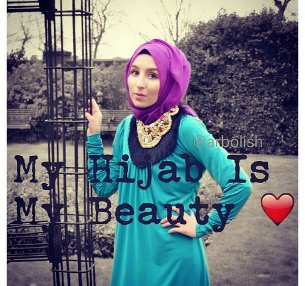 GotThisCovered's tweet photo. My hijab is my beauty http://t.co/u8BcsK7tpU