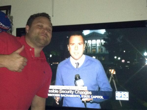 Just a Monday nite w my boy!!!!!! <a href="/RMMcAllister/">a</a>.  #CBS13Style <a href="/hammertime62/">Mike McClure</a> @AdamDPatenaude <a href="/BIGGATO99/">Bryan Cole</a> <a href="/ryanorcutt/">Ryan Orcutt</a>