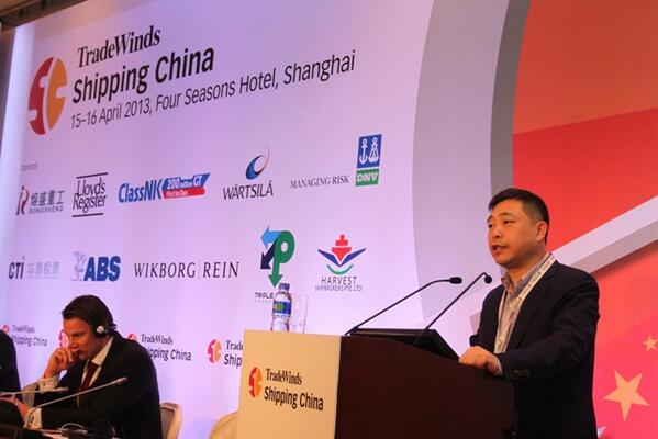 China Rongsheng chief Chen Qiang outlines challenges for Chinese shipbuilding #shippingchina <a href="/tradewindsnews/">TradeWinds</a>