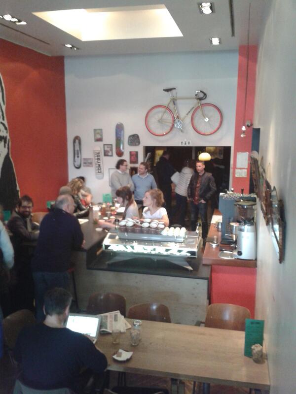 Eerste zaak One Nation in Antwerpen. #inspiratietour #missethoreca