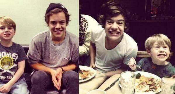 teasdaletwins's tweet image. The little boy with harry is Ben, he is Lux's cousin!