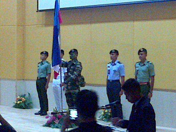 Gimik Pelancaran Bayu Peace Project dan deklamasi sajak #UPNM #PeaceAgent #Siswa4Peace  <a href="/UMS4Peace/">UMS4Peace</a>  <a href="/UPNM4peace/">UPNM4peace</a>