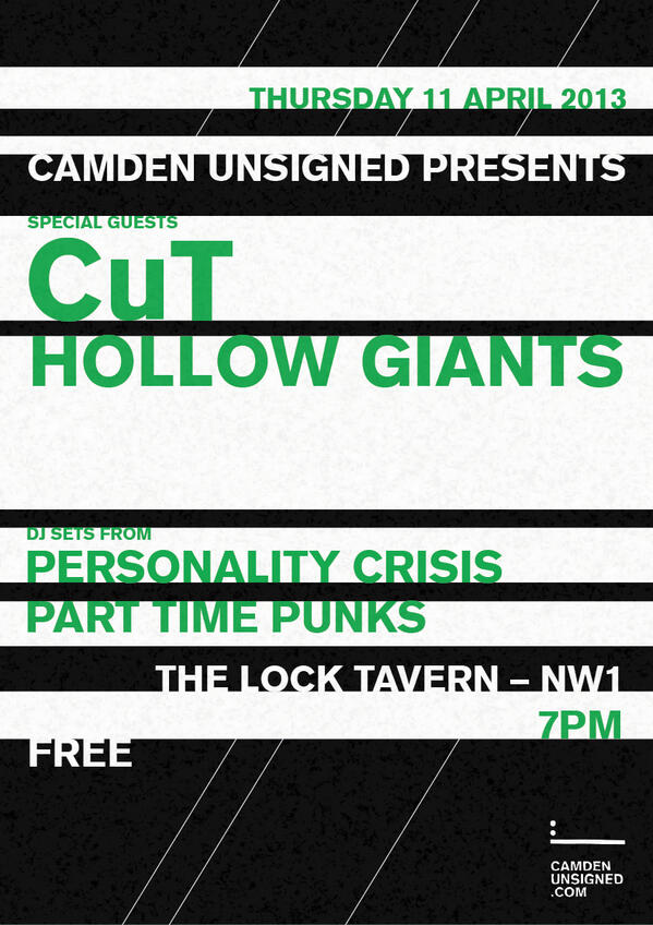 Our new night at <a href="/thelocktavern/">Lock Tavern</a> is only one week away!!